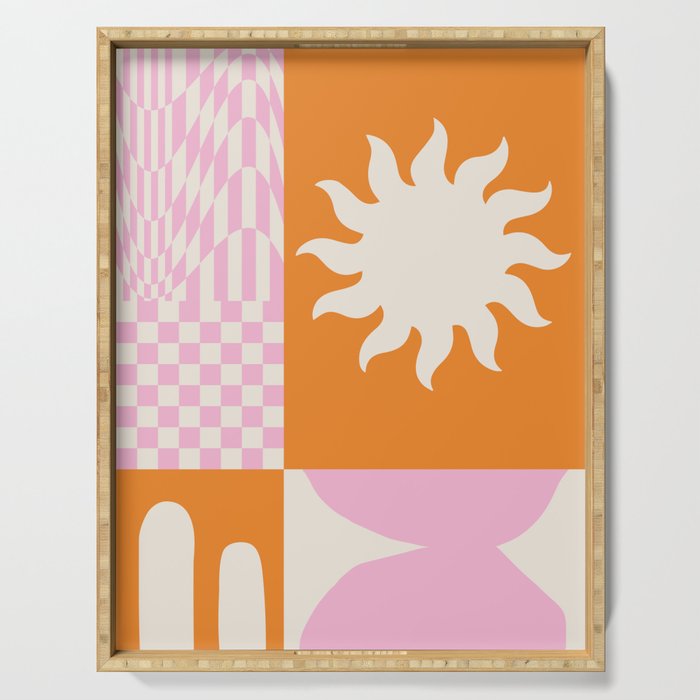 Bright World II Serving Tray Gallery Image 1