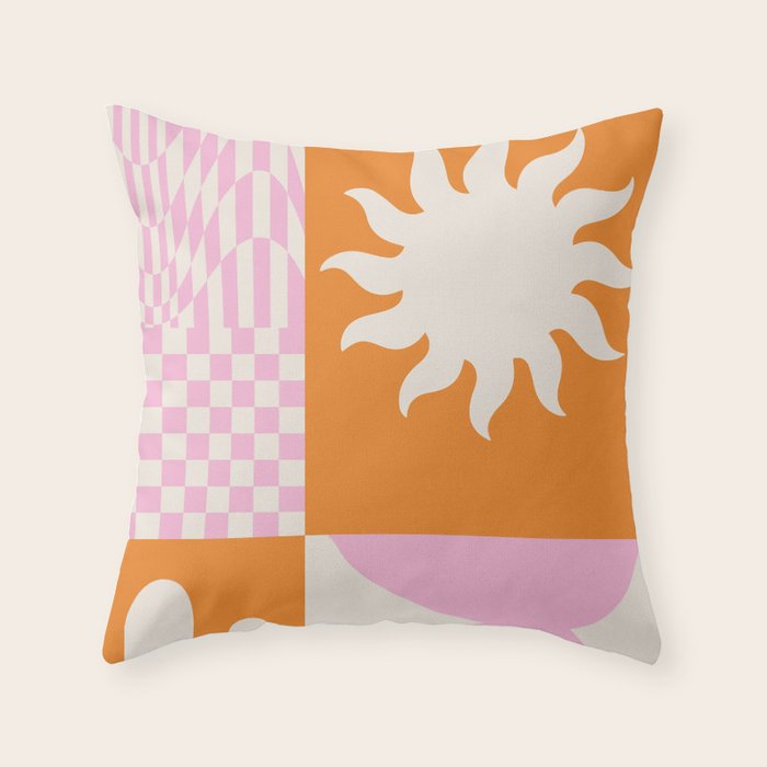 Bright World II Throw Pillow Gallery Image 6
