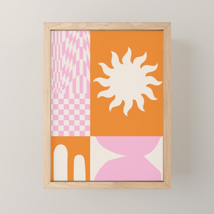 Bright World II Mini Art Print Gallery Image 1