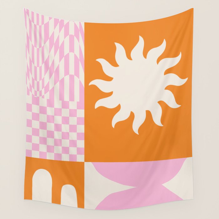 Bright World II Wall Tapestry Gallery Image 4