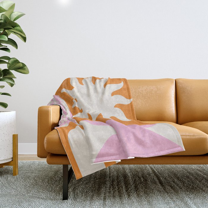Bright World II Throw Blanket Gallery Image 1