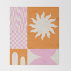 Bright World II Throw Blanket Gallery Image 2