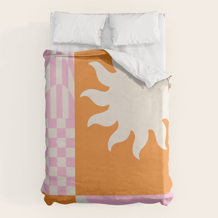 Bright World II Duvet Cover Gallery Image 6