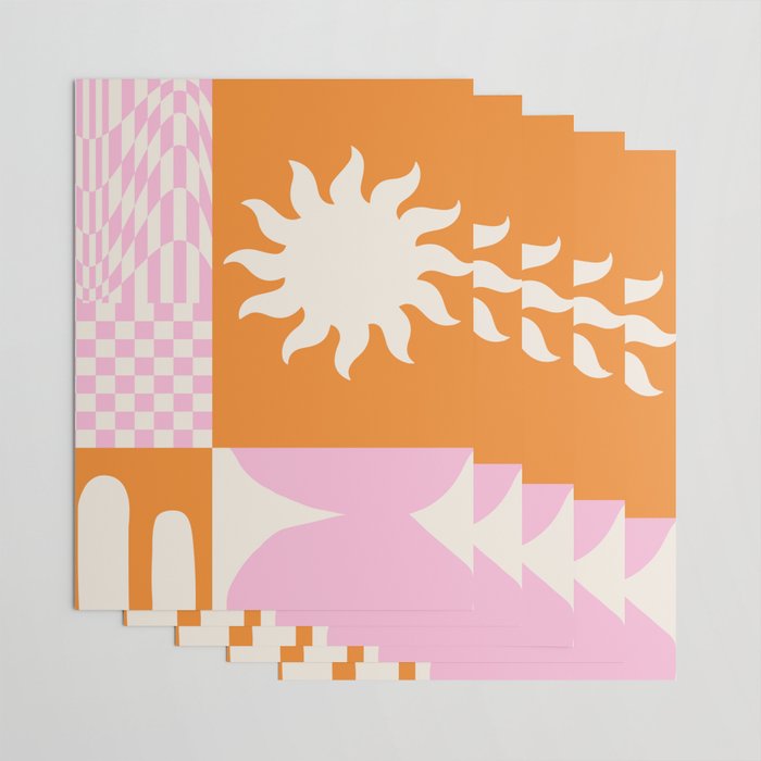 Bright World II Wrapping Paper Gallery Image 3