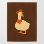 Bo The Cowboy Duck Poster Gallery Image 4