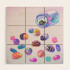 Pill bugs  Wood Wall Art Gallery Image 1