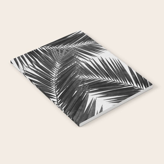 Palm Leaf Black & White III Notebook Gallery Image 1