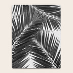 Palm Leaf Black & White III Notebook Gallery Image 4