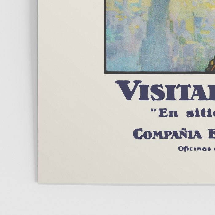 Barcelona Vintage travel poster, 1920s  Poster Gallery Image 3