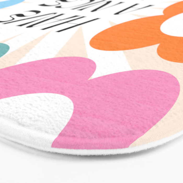 Say it with Flowers - Have a nice day! Bath Mat Gallery Image 3