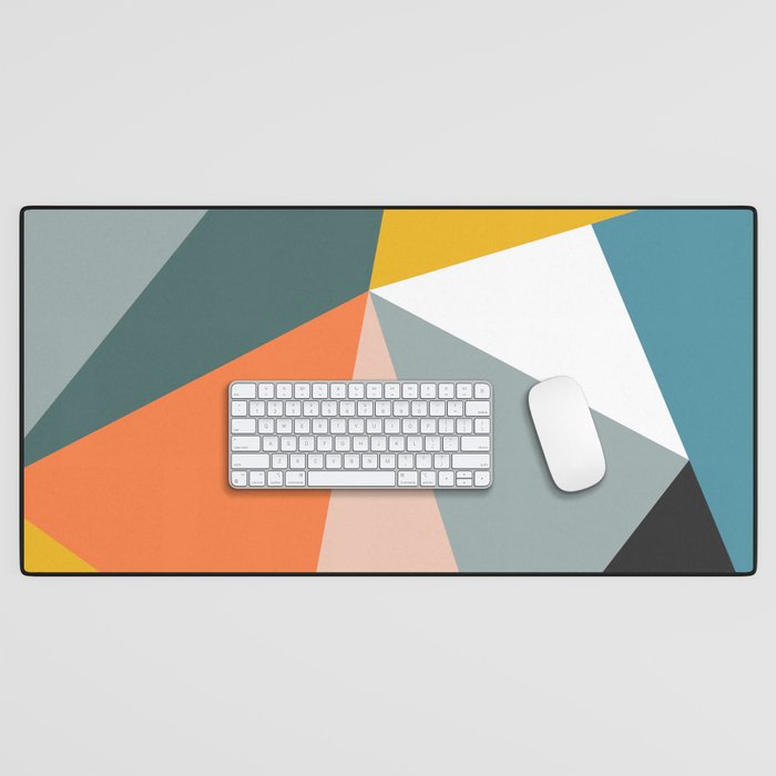 Modern Geometric 33 Desk Mat Gallery Image 1