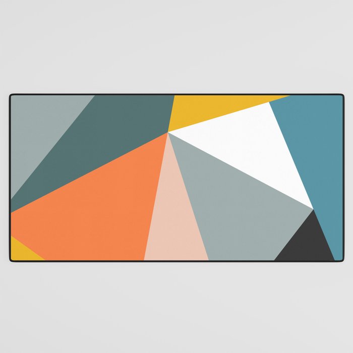 Modern Geometric 33 Desk Mat Gallery Image 3
