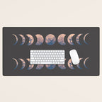 Moon Phases Desk Mat Gallery Image 1