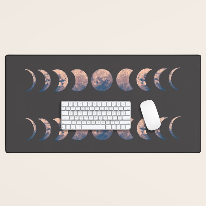 Moon Phases Desk Mat Gallery Image 1