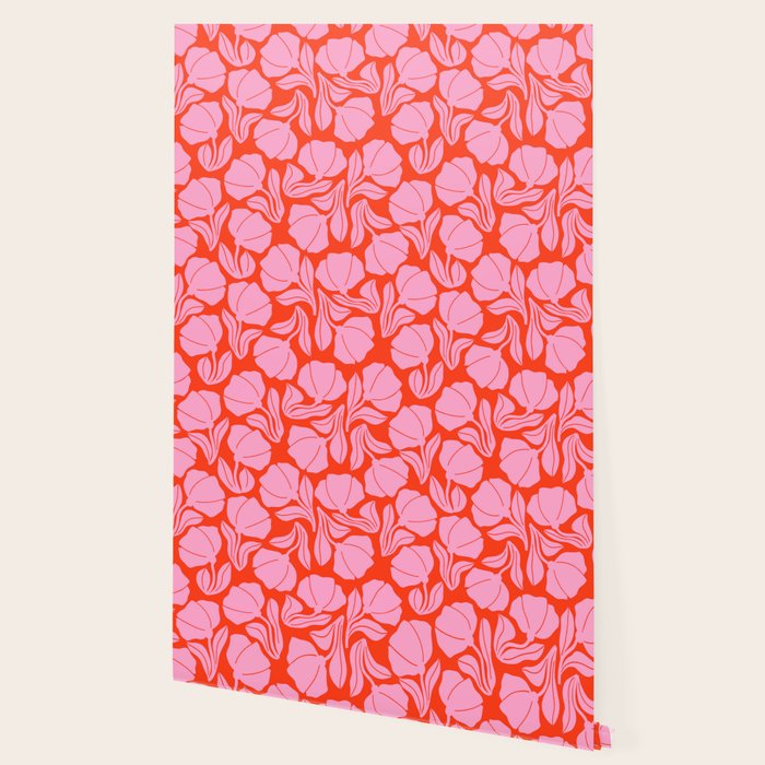 Boho Blooms - Pink Wallpaper Gallery Image 2