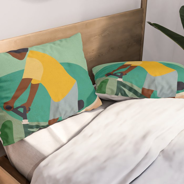 Stay Home No. 7 Pillow Sham Gallery Image 2