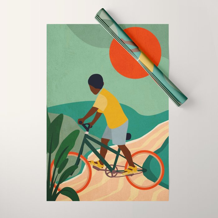 Stay Home No. 7 Wrapping Paper Gallery Image 1
