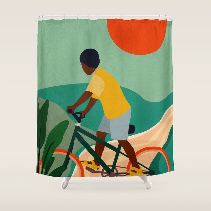Stay Home No. 7 Shower Curtain Gallery Image 1