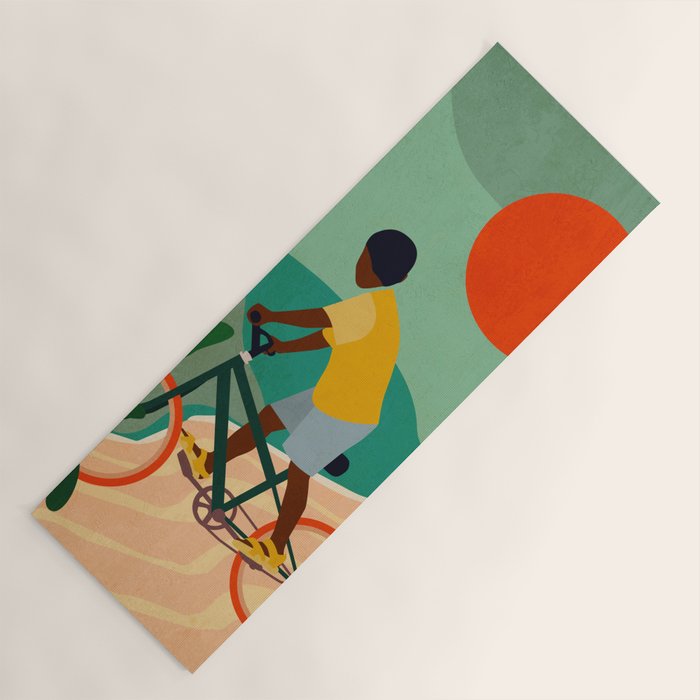 Stay Home No. 7 Yoga Mat Gallery Image 1