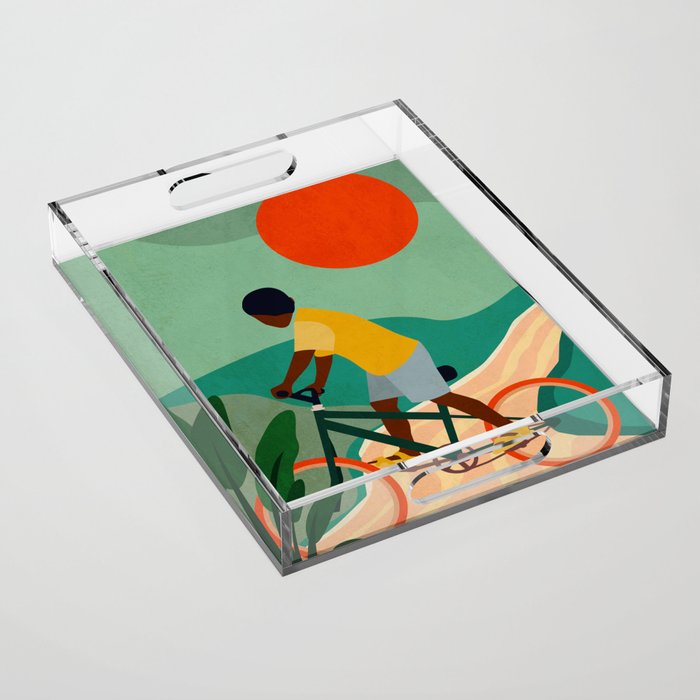 Stay Home No. 7 Acrylic Tray Gallery Image 1