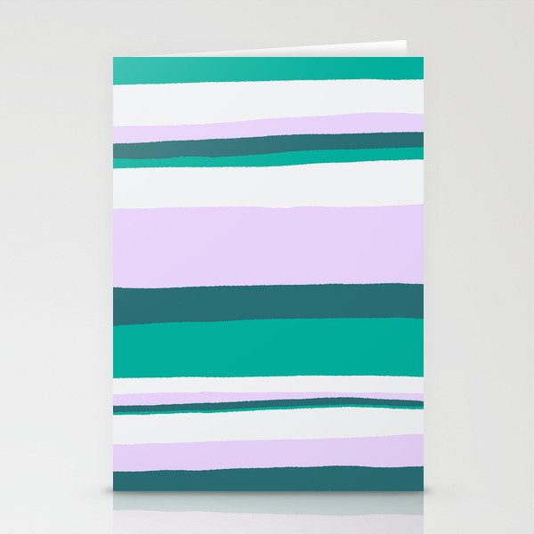 Hermosa, sunset stripes Stationery Card Gallery Image 2