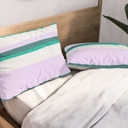Hermosa, sunset stripes Pillow Sham Gallery Image 2