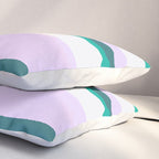 Hermosa, sunset stripes Pillow Sham Gallery Image 3