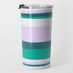 Hermosa, sunset stripes Travel Mug Gallery Image 3
