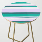 Hermosa, sunset stripes Side Table Gallery Image 2