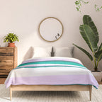 Hermosa, sunset stripes Comforter Gallery Image 3