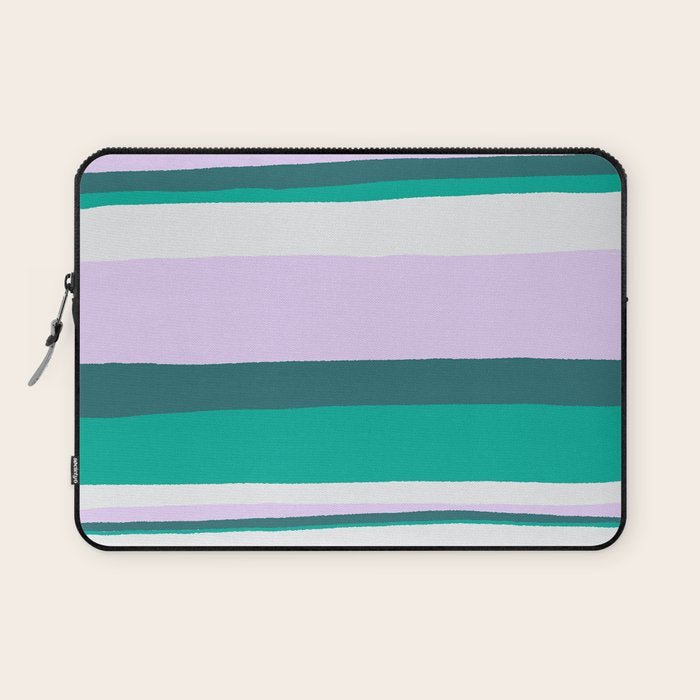 Hermosa, sunset stripes Laptop Sleeve Gallery Image 1
