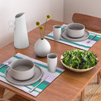 Hermosa, sunset stripes Placemat Gallery Image 2