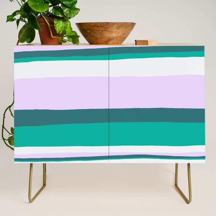 Hermosa, sunset stripes Credenza Gallery Image 1