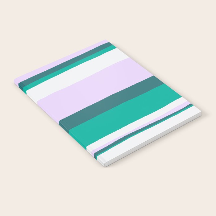 Hermosa, sunset stripes Notebook Gallery Image 1