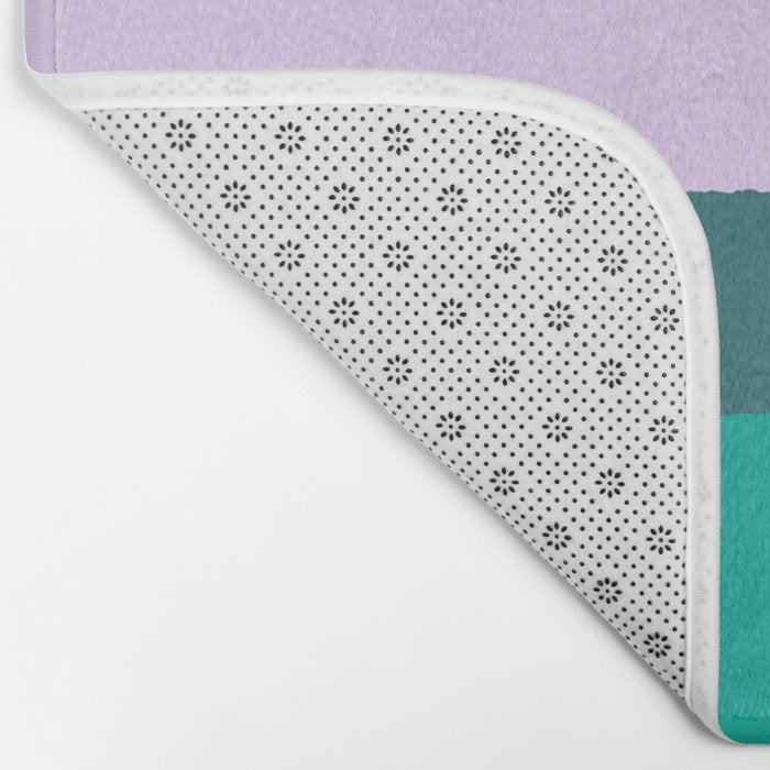 Hermosa, sunset stripes Bath Mat Gallery Image 2
