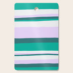 Hermosa, sunset stripes Cutting Board Gallery Image 1