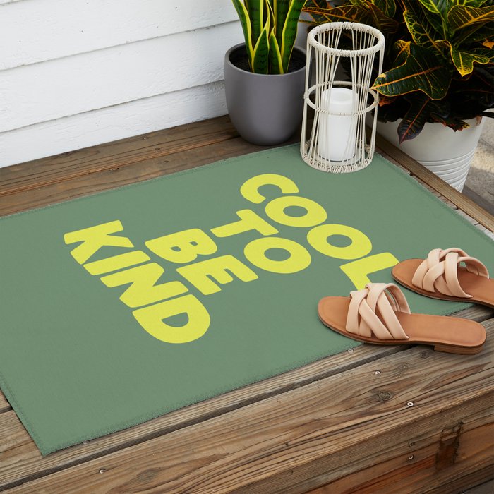 Cool to Be Kind Outdoor Rug Gallery Image 2