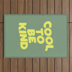 Cool to Be Kind Outdoor Rug Gallery Image 1