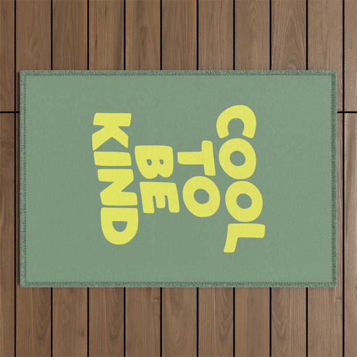Cool to Be Kind Outdoor Rug Gallery Image 1