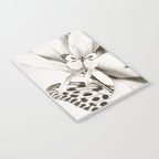 PORTRAIT /Woman with flower and butterflies Notebook Gallery Image 3