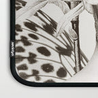 PORTRAIT /Woman with flower and butterflies Laptop Sleeve Gallery Image 3