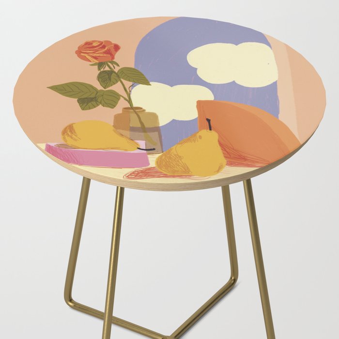 Rose and pears Side Table Gallery Image 2