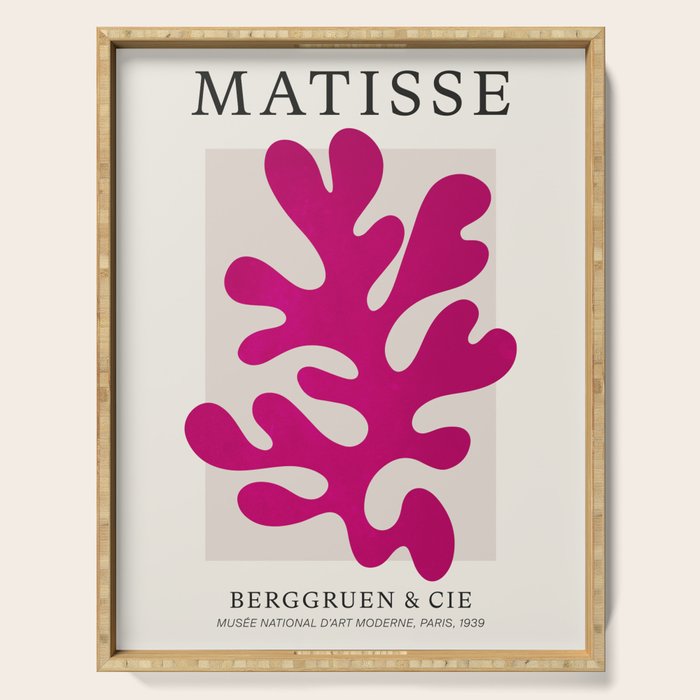Wine: Matisse Color Series II | Mid-Century Edition Serving Tray Gallery Image 1
