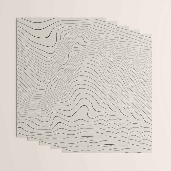 Line Distortion #3 Wrapping Paper Gallery Image 3