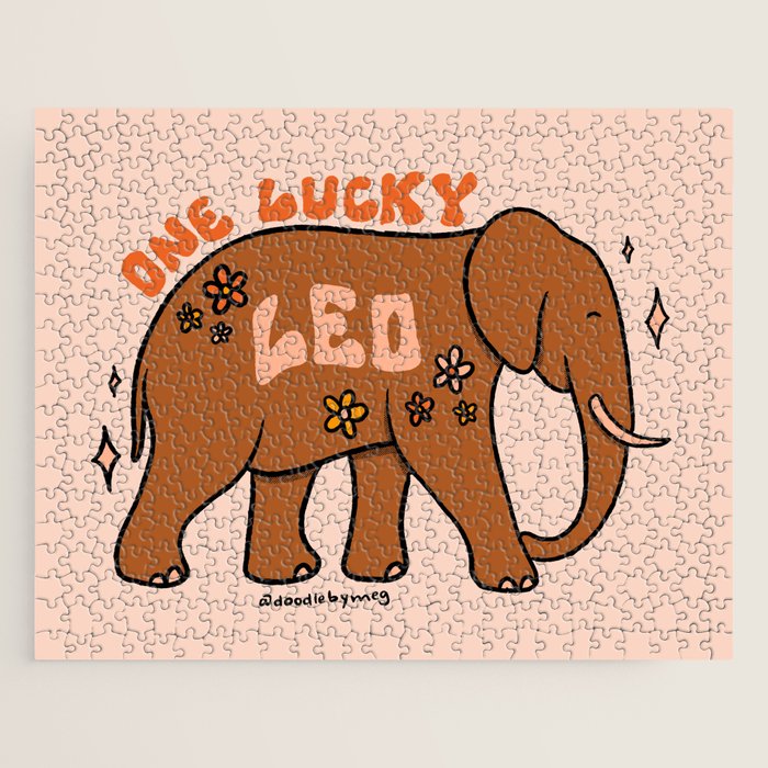 One Lucky Leo Jigsaw Puzzle Gallery Image 1