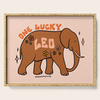 One Lucky Leo Serving Tray Gallery Image 1