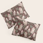Bluebonnet Floral Brown Peach Multi Pillow Sham Gallery Image 3