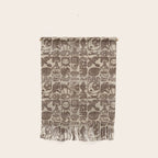 Nature Blocks - walnut brown Wall Hanging Gallery Image 1