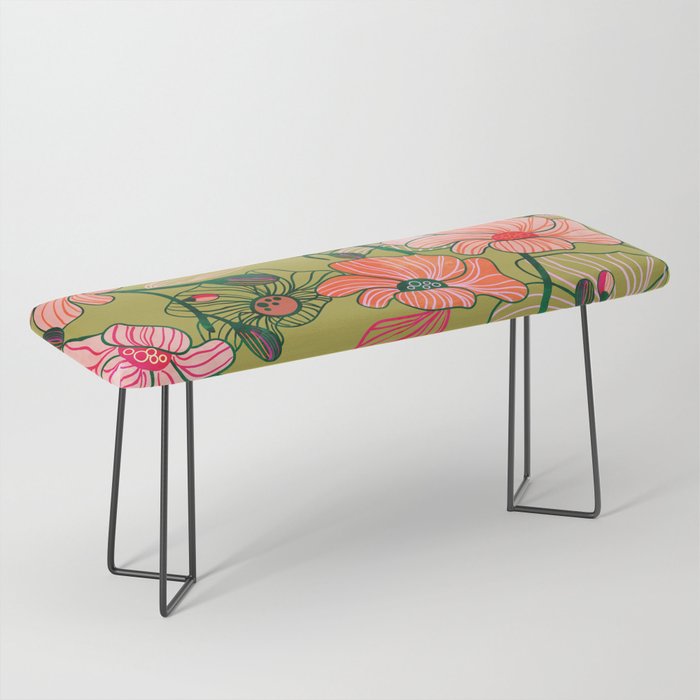 Twinning #illustration #pattern Bench Gallery Image 1