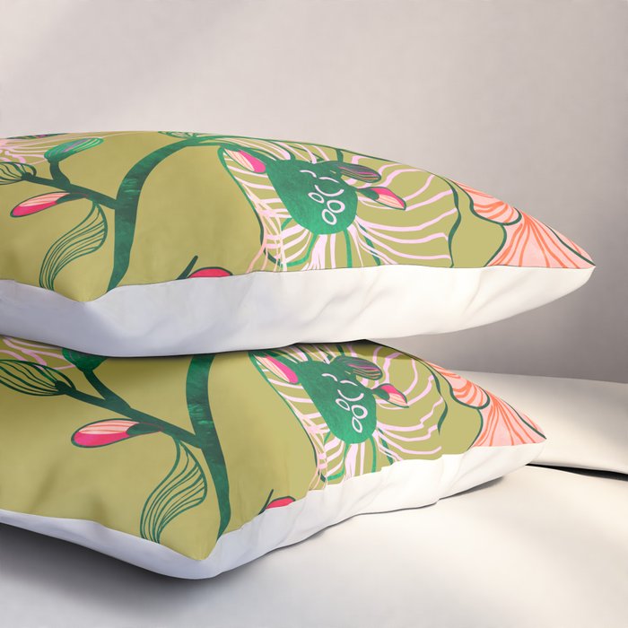 Twinning #illustration #pattern Pillow Sham Gallery Image 3